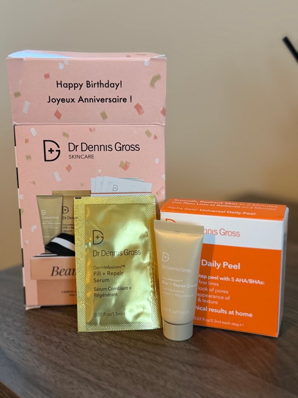 Dr Dennis Gross Sephora Beauty Insider Birthday Gift 3 Pc Set